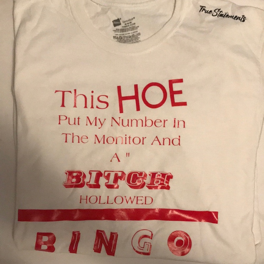 T-Shirt TrueStatements pre-owned one of a kind T-shirts my Bingo Collection.